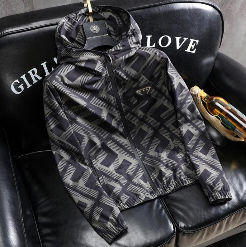2026 Hot men Designer jackets Long Sleeve windrunner Men Zipper luxury Coats designer windbreaker Men's jacket slim fit Casual Jacket Coat Asia