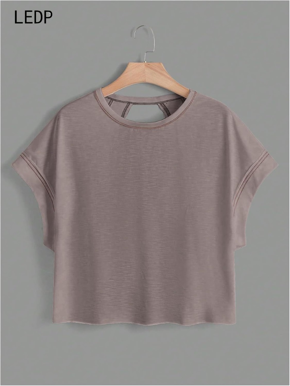 261078 Migratory bird airport navigation lights plus size women's T-shirts migration light track cut slimming human-bird coexistence design-image-1107076117