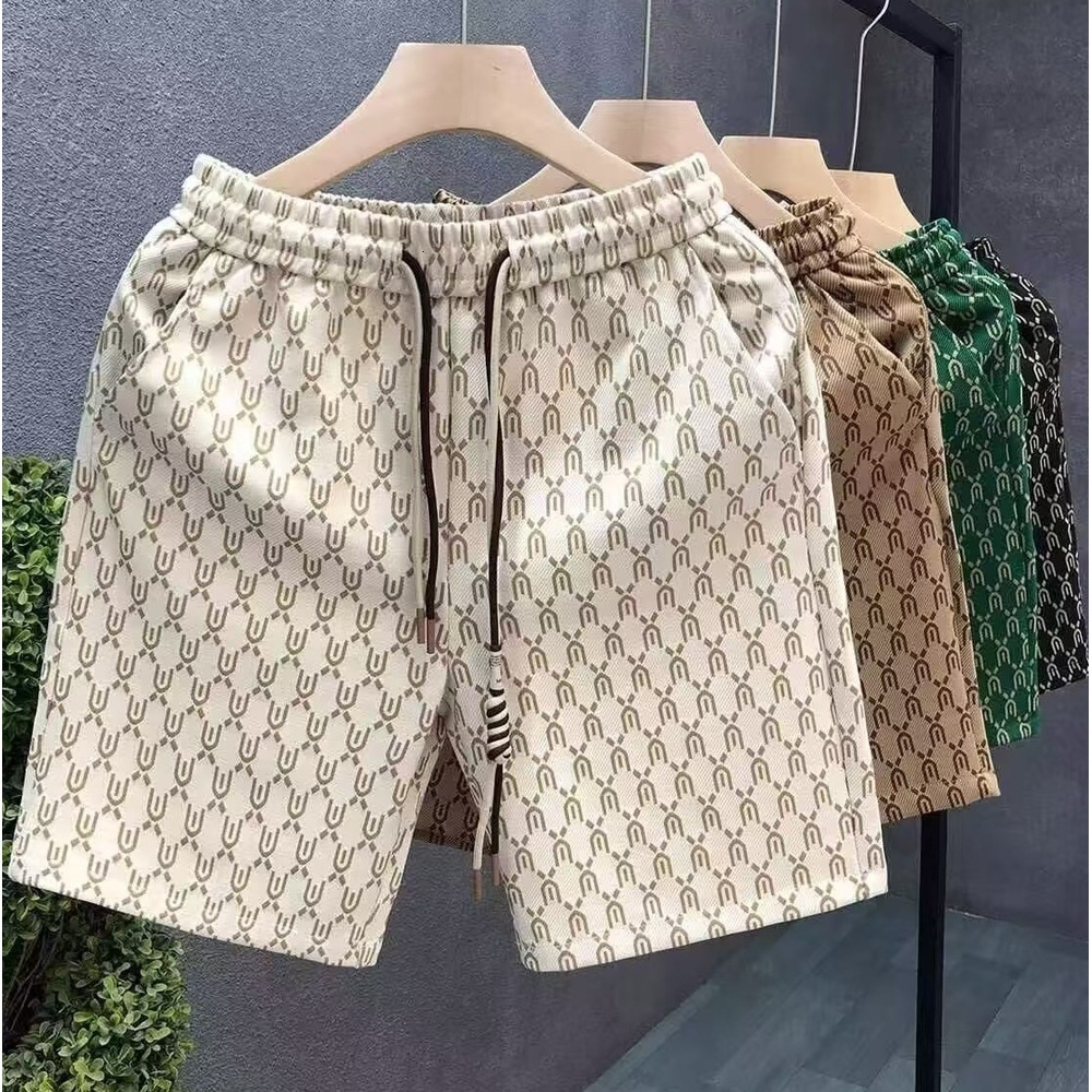 Summer New Men's Essential Designer Mens Essentials Shorts Beach Shorts Korean Style Fashionable Versatile Breathable Loose Fit Shorts Pantalon