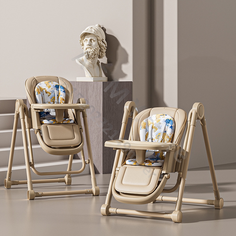Baby dining chair/multi-functional eating baby chair/household portable baby dining chair/height can be adjusted/Rocking chair-image-1107164348