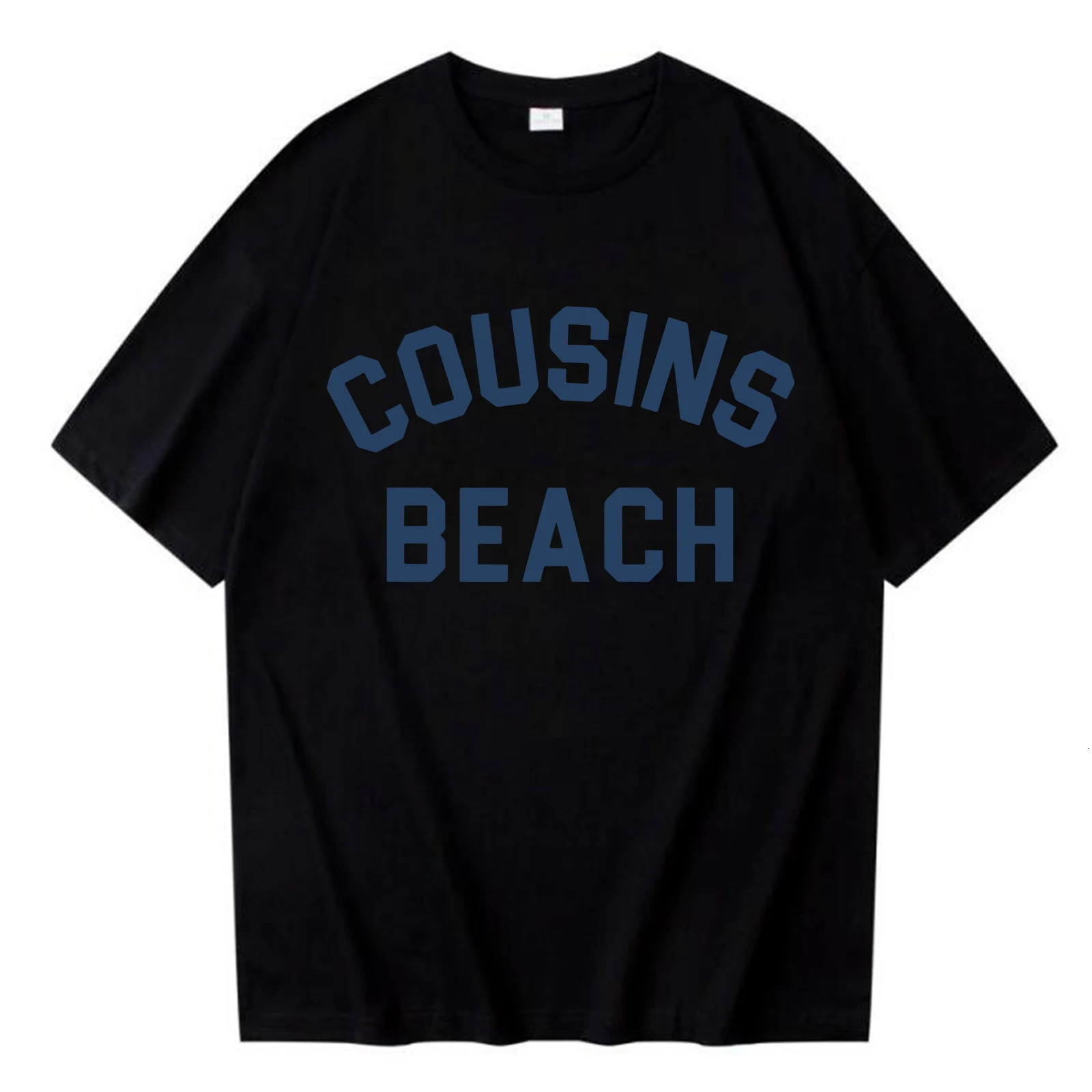 The I Turned Pretty Cousins Beach Letter Printed Men Women Summer Fashion O neck Short sleeved T shirt Clothing 260522
