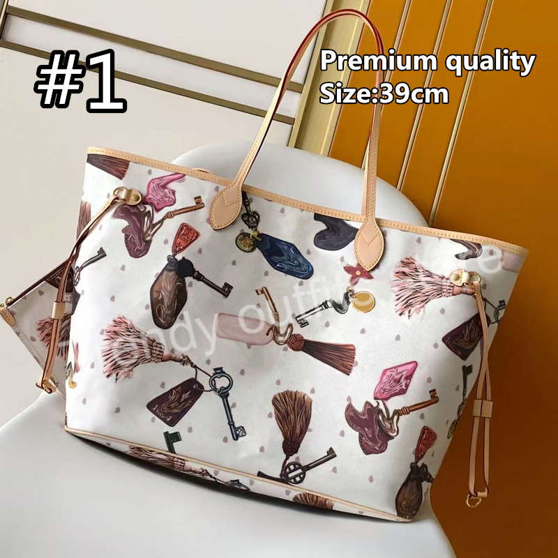 2026 Sac en toile Sac fourre-tout Sacs de créateurs de luxe Dessin animé Graffiti Style de mode Style différent