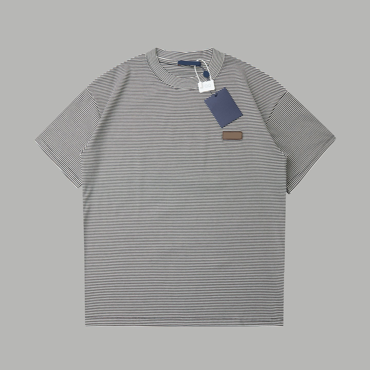Men's Plus Tees & Polos Round neck embroidered and printed polar style summer wear with street pure cotton t43t3