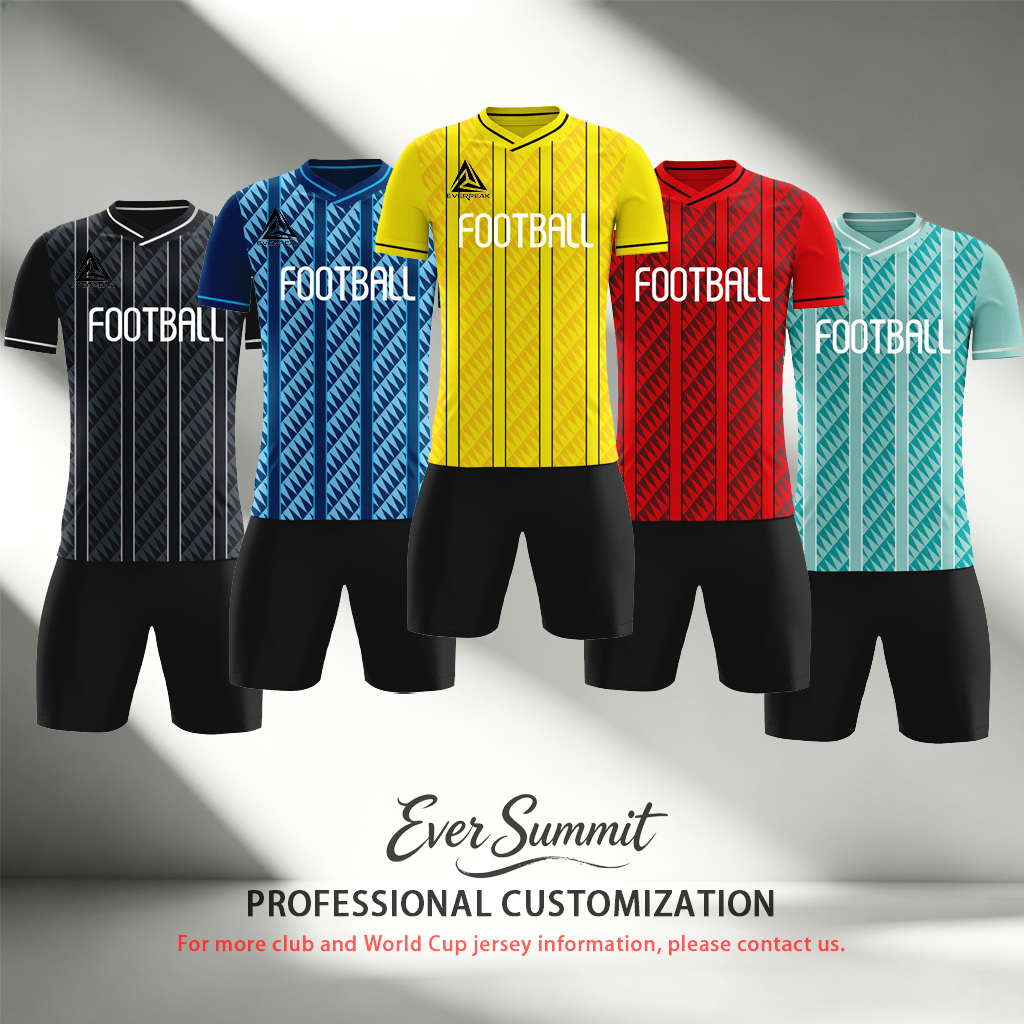 Ensemble de maillot de football personnalisé pour hommes, uniforme de Football en diamant diagonal rose avec short, nom personnalisé, Kit respira