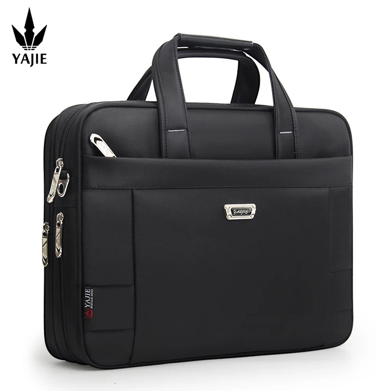 Large Capacity Briefcase Bag Men Business 17 156 14 inch Laptop Shoulder Bags Canvas Handbags Messenger Work Tote 260522banjia