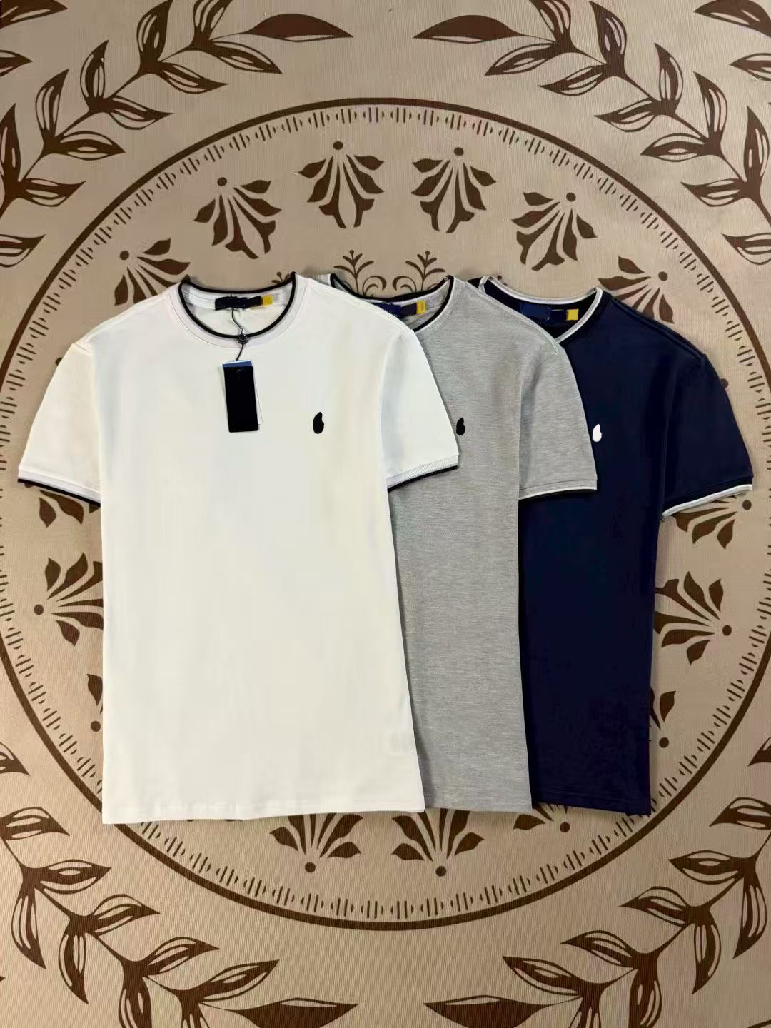 designer polo tshirt summer clothes women tops t shirt haut de luxe embroidery tee cotton femme vetement femme fashion Short Sleeve O/V Neck clothes