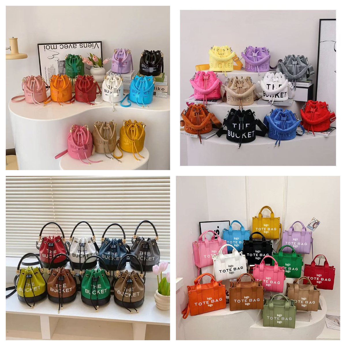 Lady Luxury le sac seau en cuir pour femme sac macjobs fourre-tout de créateur sac de plage classique épaule portefeuille de mode seaux poignée s