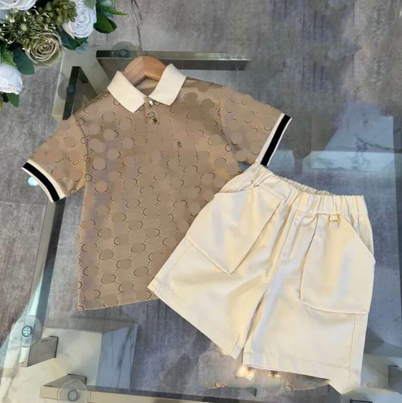 Cute Baby Boys Brand Clothing Summer Two Pieces Sets Kids Short Sleeve T-shirt+Shorts Children Outfits Child Suit new1123-image-1107270915