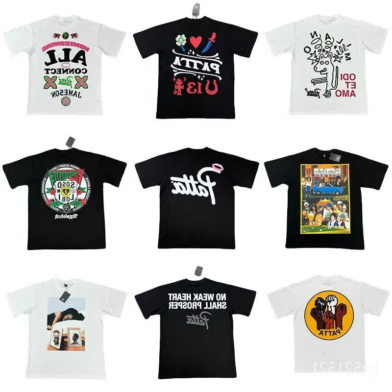 Mens T Shir Summer short PATTA Men's T-Shir Chlorophyll 20 Years Anniv T-shirt Black Unisex Fashion Strt Wear Pure Cotton Skin-friendly Soft-image-1107180533