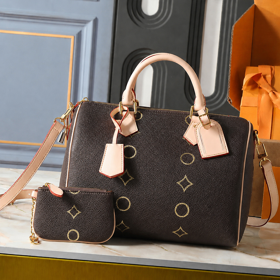 Designer Bag 30CM Women Handbag Fashion Shoulder Bag Luxury Leather Clutch Pochette Classic Purses Luxury Tote Crossbody Bags Wallet