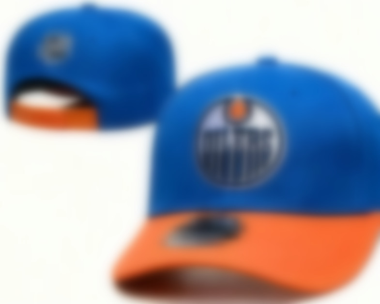 202 Oilers Basketball Snapback Hockey Baseball Champions Snap Back Hats Womens Mens Flat Caps Strapback Hip Hop Sports Fitted size Hat Chapeau Cap c