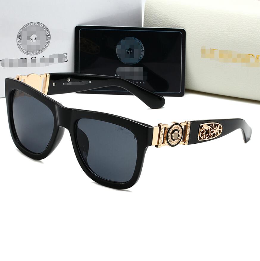 Sunglasses glasses oval New anti-radiation sunglass frame Sunglasses style UV400 Fashion eyeglasses Polarized womens lenses mens retro with box 8369