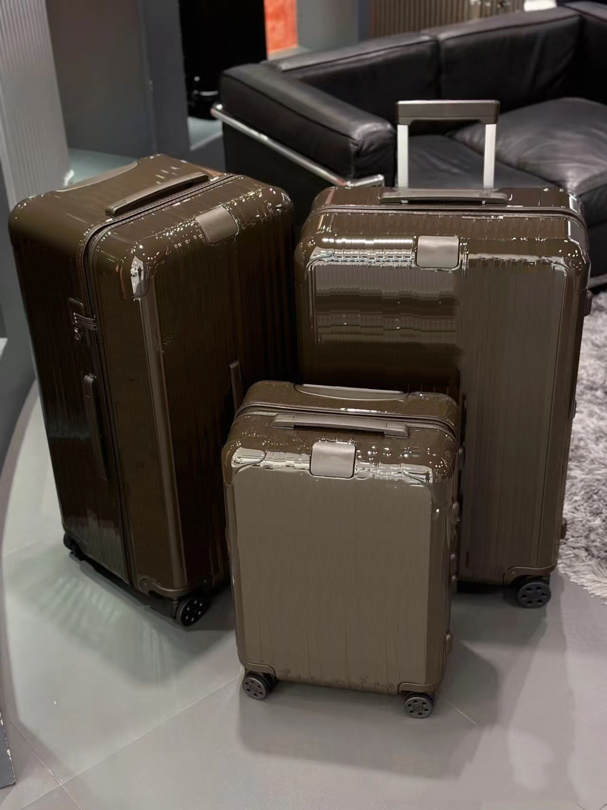 9A Colorful Handle Luggage Designer Suitcase Travel Lager Capacity Trolley case Combination Carry On Luggage Trunk Fat Luxury Suitcase Combinatio-image-1110069436