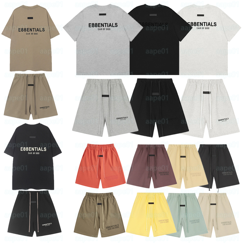 Fashion Ensemble de Survêtements Homme Designer Lettre Short Sport Décontracté Short Jogging T-shirt Couple T-shirt Street Femme S-XL