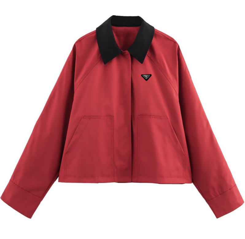 New women's Jackets color blocking Casual Workwear Jacket brand Designer jacket short coats