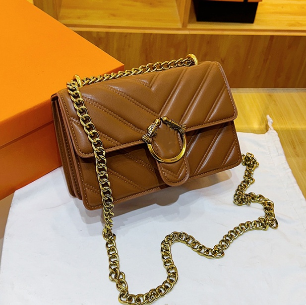 2026 New Pinkoos bag smiley Small And Fashionable Swallow coat of arms Chain Square Bag Versatile Single Shoulder Oblique Straddle Womens Minimalist