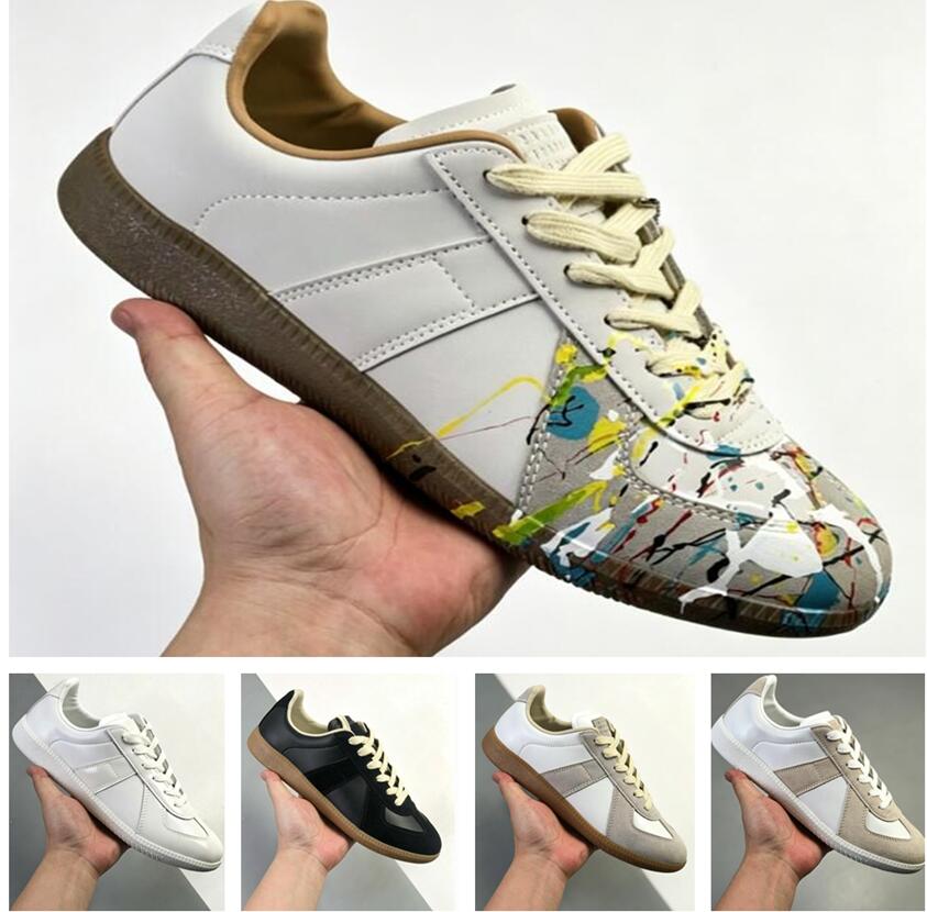 New Evolution Layered Design Sneakers 22 Classic Leather Low Sneaker GAT Shoes German Trainers Raw Cut Fabric Modern Minimalist Design Inspired Casu