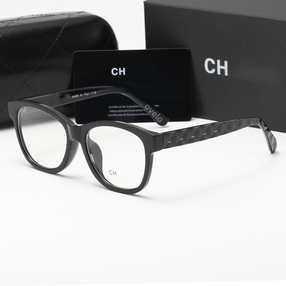 Luxury Sunglasses Fashion Eyewear Geometric Cat Eye Frame Slim Temple Black Silver Retro High Fashion Shades For Women UV400 With Box