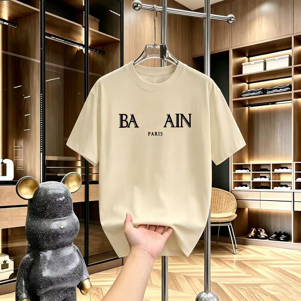 designer Men's T-Shirts brand Men's T-Shirts Classic High Street Men T-shirts Luxury Short Sleeve Tshirt Clothing Tee Women Cotton Summer