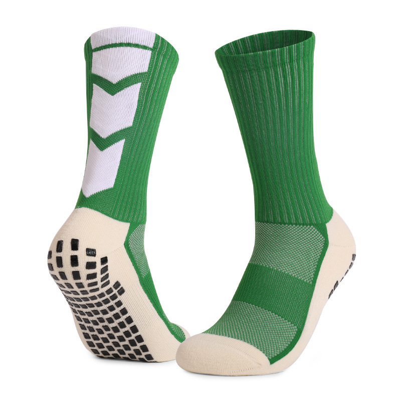 Elite Socks World Cup Football Socks Arrow Pattern, Sweat-Absorbent, Odor-Resistant, With Anti-Slip Rubber Dots Silicone Cushioned Breathable Mid-image-1109694149