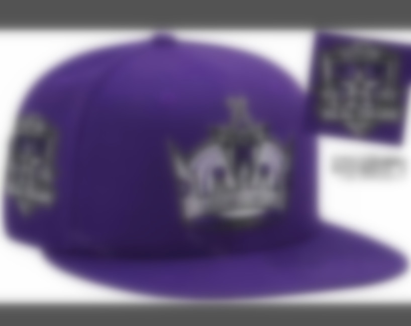 KINGS Basketball Snapback Hockey Baseball Champions Snap Back Hats Womens Mens Flat Caps Strapback Hip Hop Sports Fitted size Hat Chapeau Cap casque
