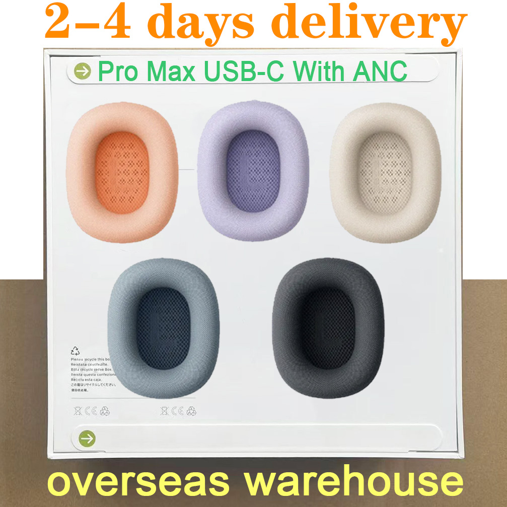top quality earbuds Pods Pro Max 2 3 4 USB-C Metal headphone earphone Pods Pro 3 Wireless earphones Computer Gaming Headset Bluetooth Earphone fo