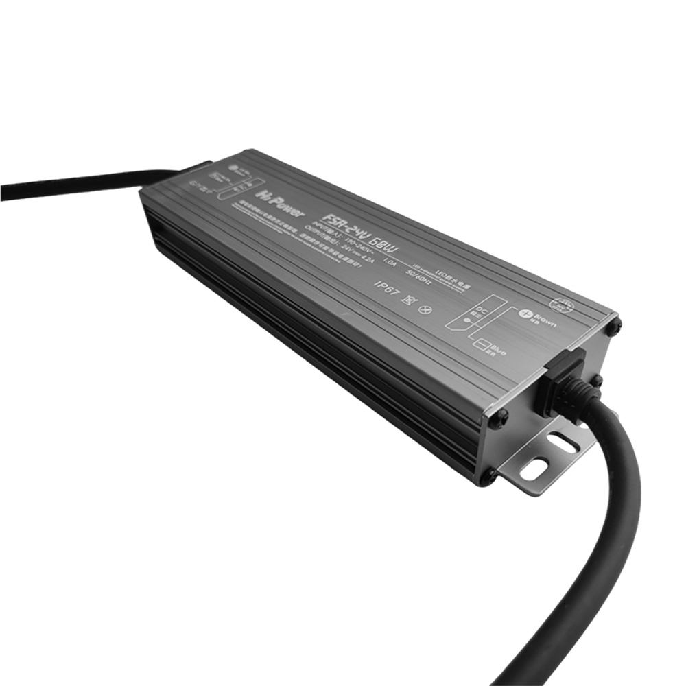 Transformateur d'alimentation LED 12 V 24 V IP67 étanche 60 W à 600 W adaptateur pour systèmes d'éclairage extérieur