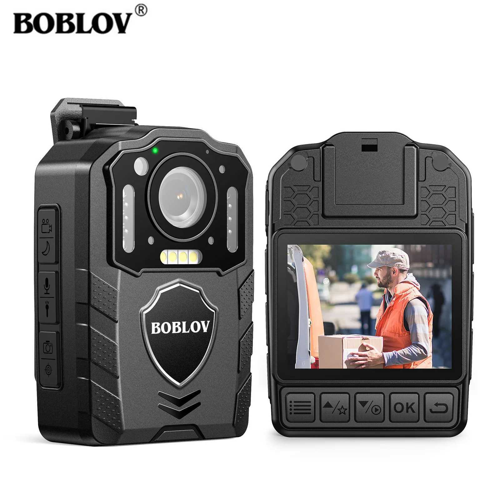 BOBLOV KJ25 1080p Body Camera 3000mAh Support 13H Recording Night Vision Camcorder Law Enforcement Police Camera For Hiking RideL260525-image-1107559174