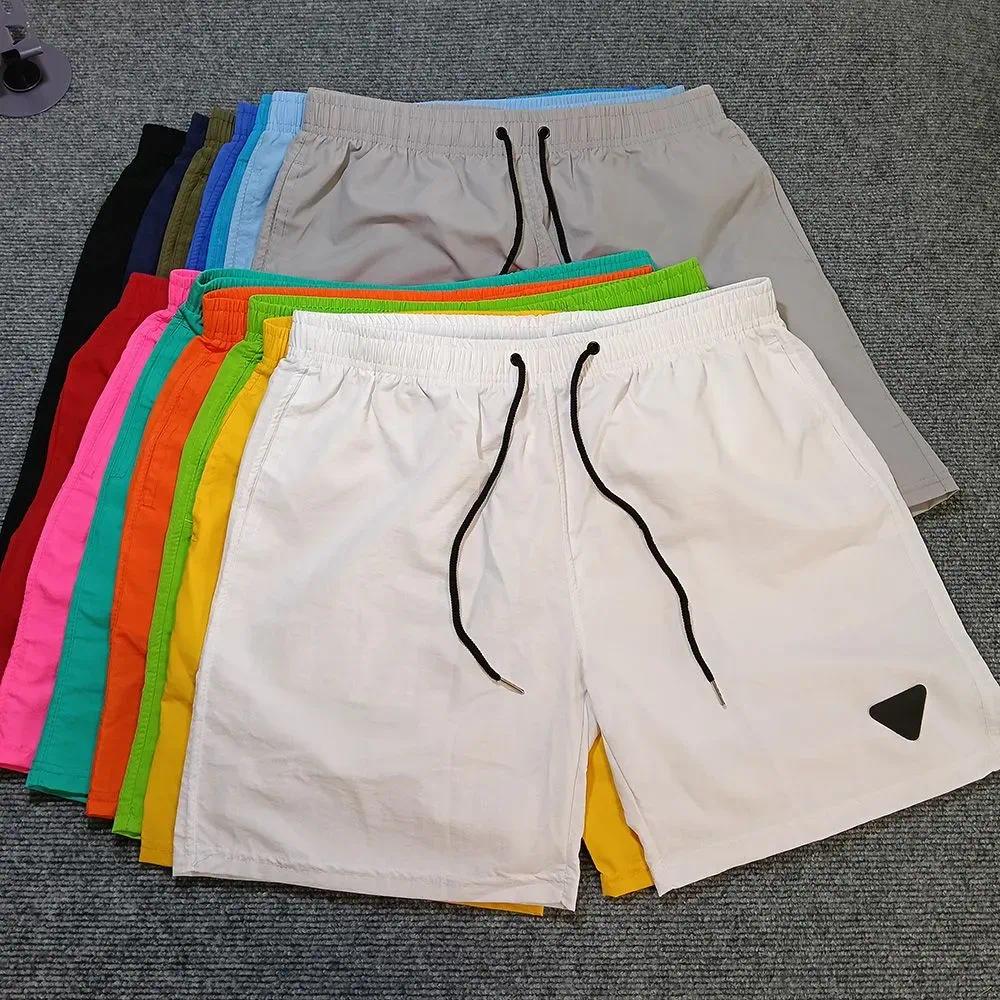 Mens Shorts Swim Shorts Men Triangle Patch Designer Shorts Waterproof Quick Drying Mens Swim Shorts Designer Summer Swimwear Beach Sports Running-image-1107625928