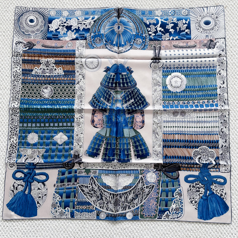 90 cm Foulard en soie pour femmes Designers de luxe Châles en sergé Bandanas roulés à la main Écharpes Sac Vêtements Accessoires Cou Foulards pou