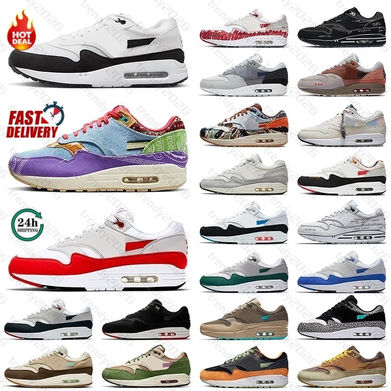 2026 chaussures de course pour hommes 1 87 Saturn Gold Cactus Jack Ironstone Mystic Dates Crepe Hemp Blueprint baskets hommes femmes baskets de s