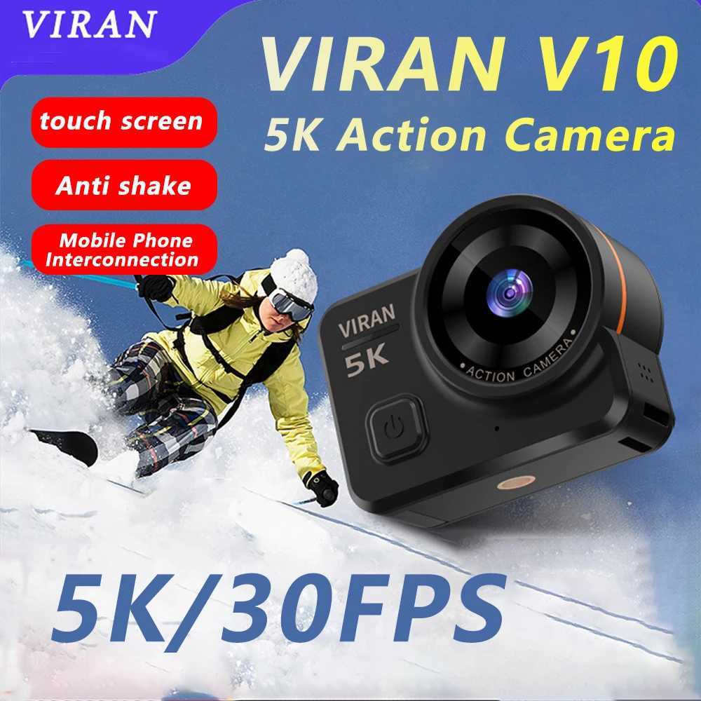 VIRAN V10 5K/30FPS Action Camera Electronic Image Stabilization 20 Touch Screen 30M Waterproof 4K Action Cameras Sport CameraL260525-image-1107556166