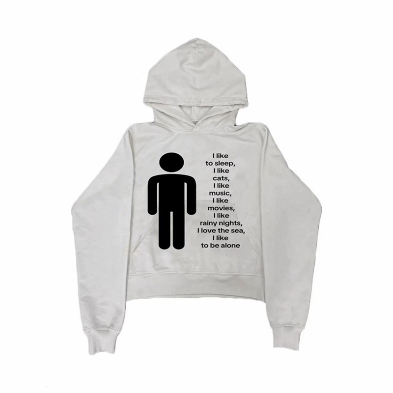 American y2k Harajuku street vintage trend autumn winter unique hip hop punk print for both men and women pullover hoodie 260520BJ f7