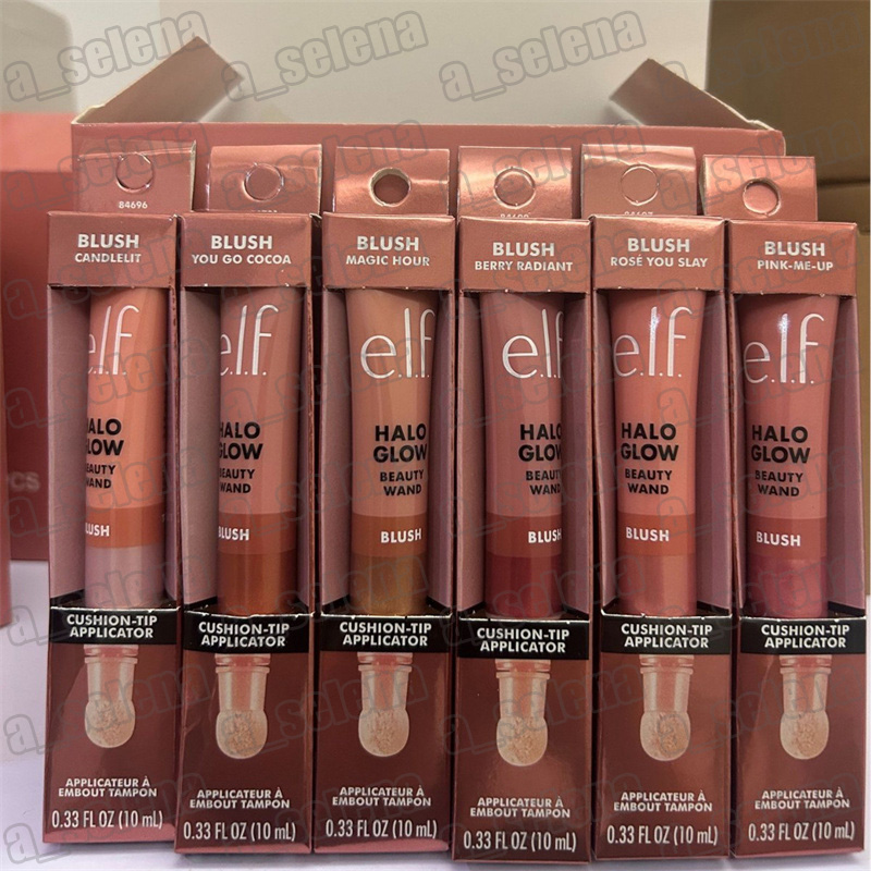 elf Face Glow Liquid Blush 6 Colors Natural Single Blusher halo Glow Blusher 10ml