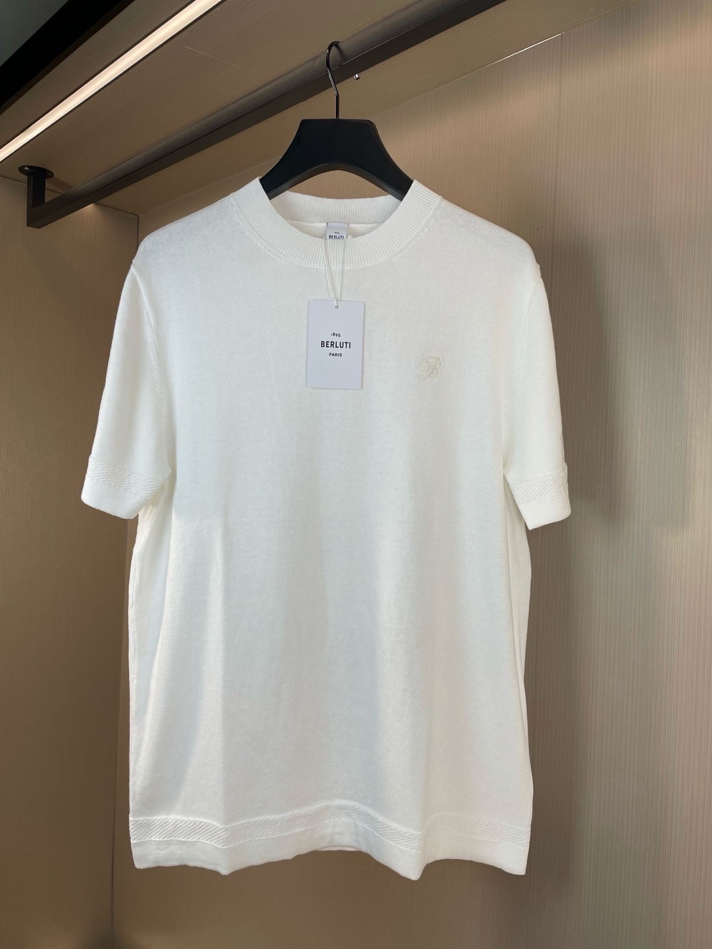 Men's Plus Tees & Polos Round neck embroidered and printed polar style summer wear with street pure cotton 4yh0