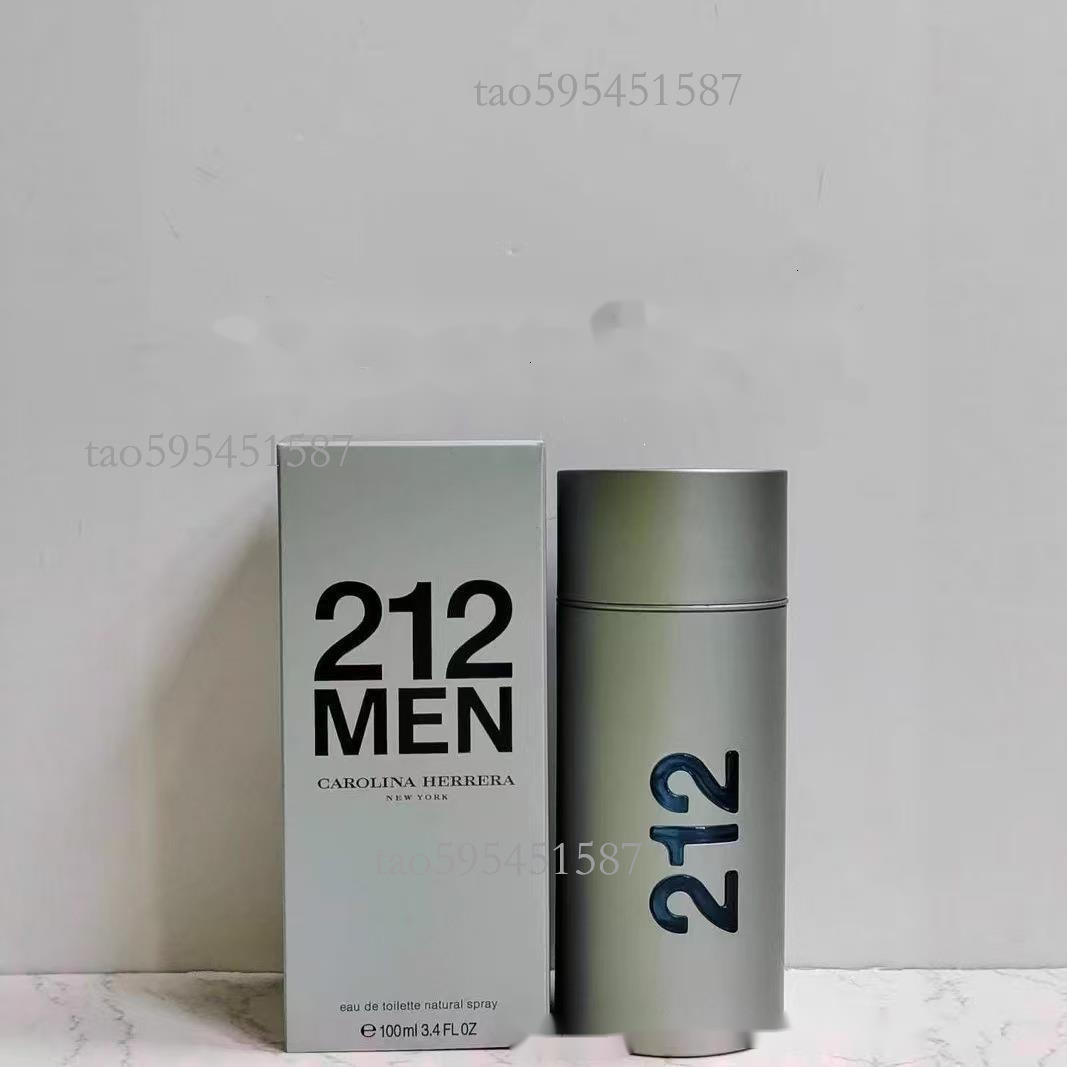 Carolinas Herrerra Perfume 212 Gray Magnetic Lina Silver Urban Red Sexy Fashion Designer Luxury Cologne Fragrance Mens Perfume 100Ml 721