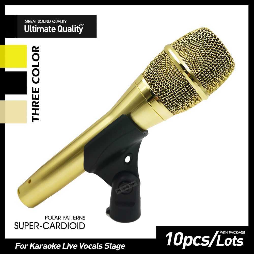 TOP Quality KSM9G Professional Super-Cardioid Dynamic Mic KSM9HS KSM9C Vocal Wired Microphone For Live Karaoke Performance Stage T260525