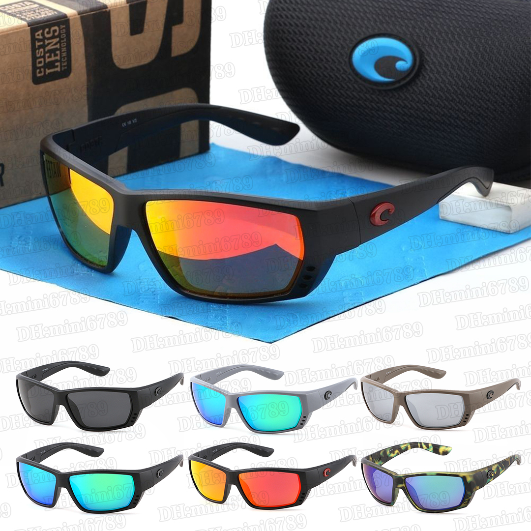 Coosta Sunglasses Designer Driver Sun glasses Tuna Alley Men Fishing UV Block Square sunglasses Women's black goggles Retro polarized sunglasse