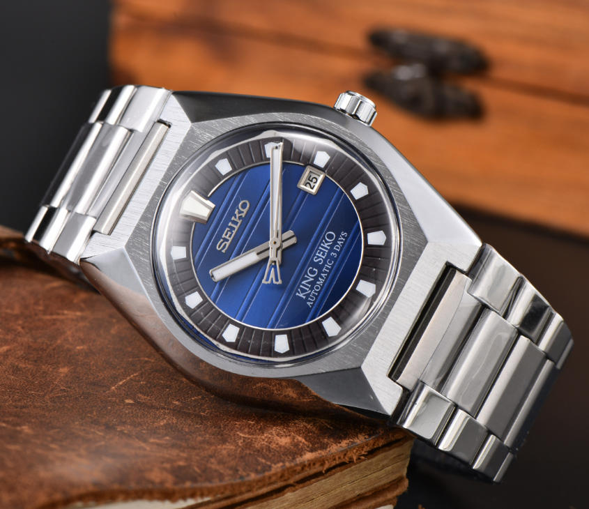 SEIKOity KS3D 4R35 Automatic Watch Classic Purple Dial Pillow Case Stainless Steel Band Sapphire Crystal High Quality Mechanical Wristwatch Unisex K