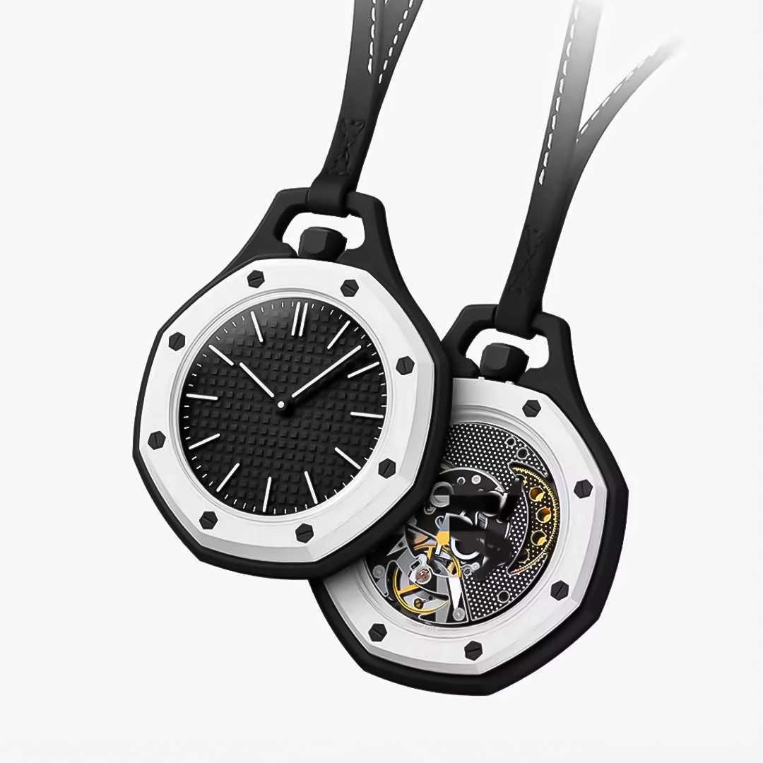 Pocket Watch Mechanical Hand Wound Modern Style Unisex Gift for Men Women Collector Daily Wear and Gift Use with Premium Look and Timeless Charm-image-1107651097