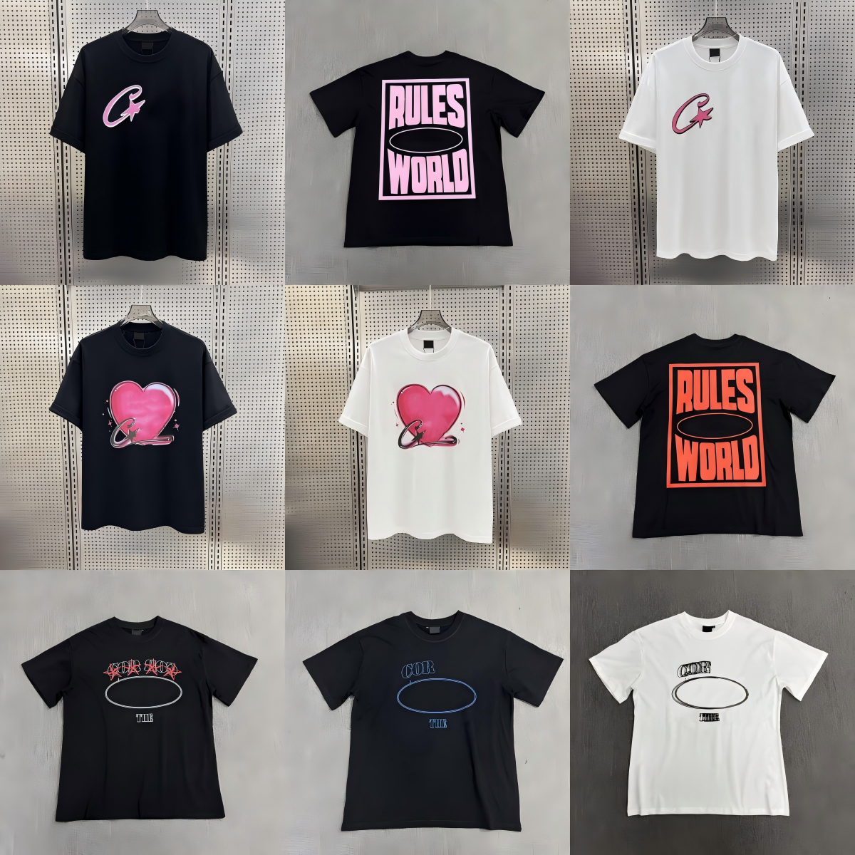designer men shirts graphic tee clothes hip-hop luxury all star top quality stacked baggy t shirt wide tshirt goth women men slim aesthetic designer