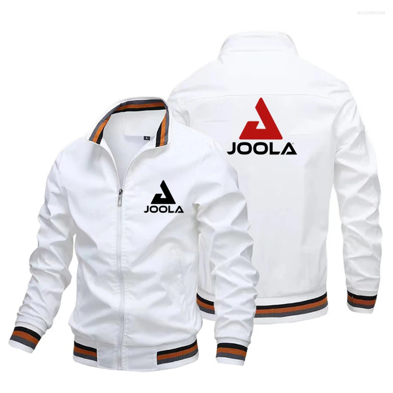 Men's Jackets JOOLA Spring And Autumn Lapel Jacket Casual Versatile Slim Fit Thin Windproof Top