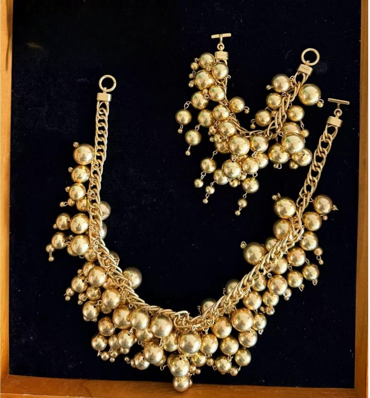 2026 perfume New New Designed cologne Women SPHERES BRACELET Necklace Ring18k Gold Plated Brass Schiaparelli Jewelry Nn9 Designer