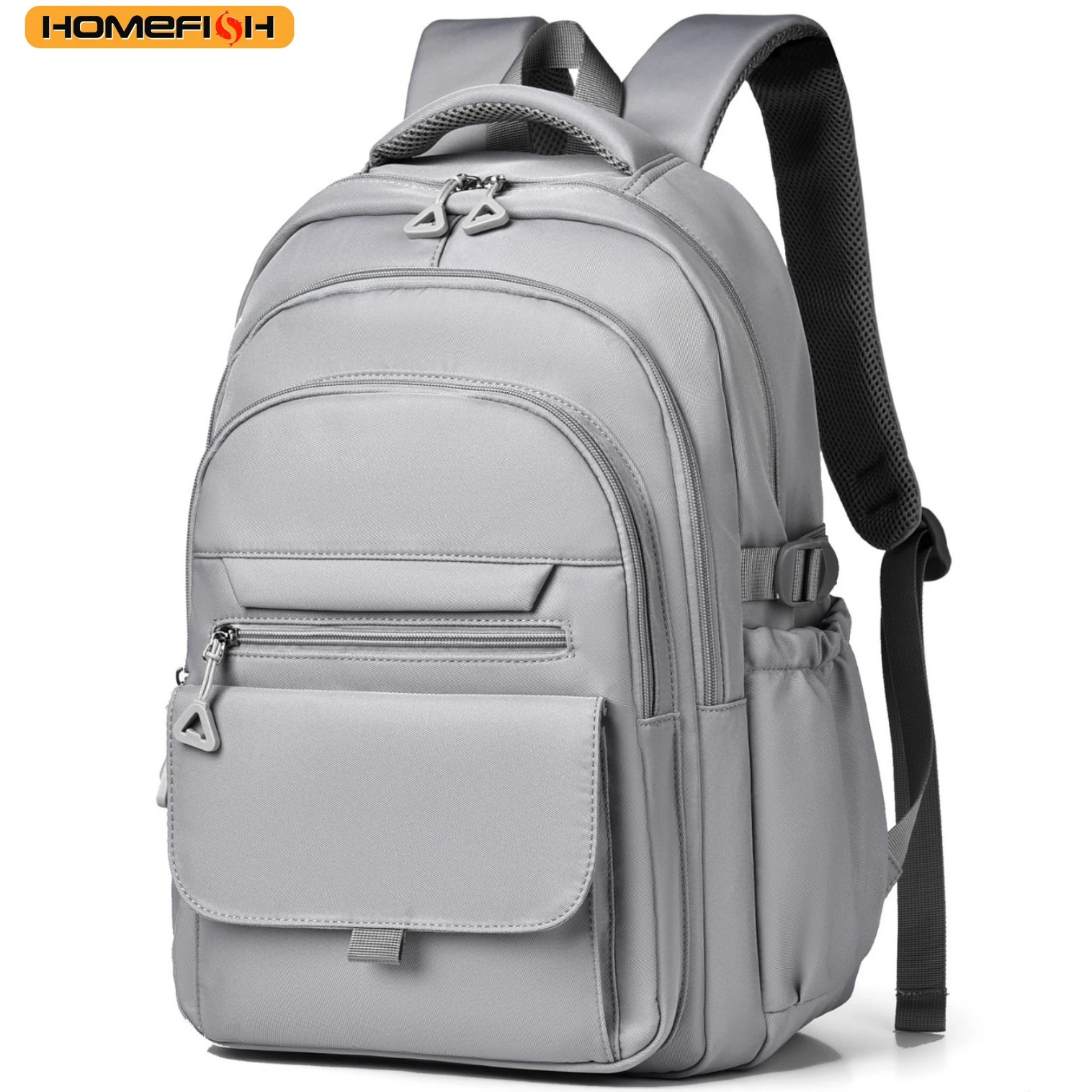 HOMEFISH Oxford cloth waterproof backpack large capacity simple and versatile stylish backpack for students commuting 260525BJ
