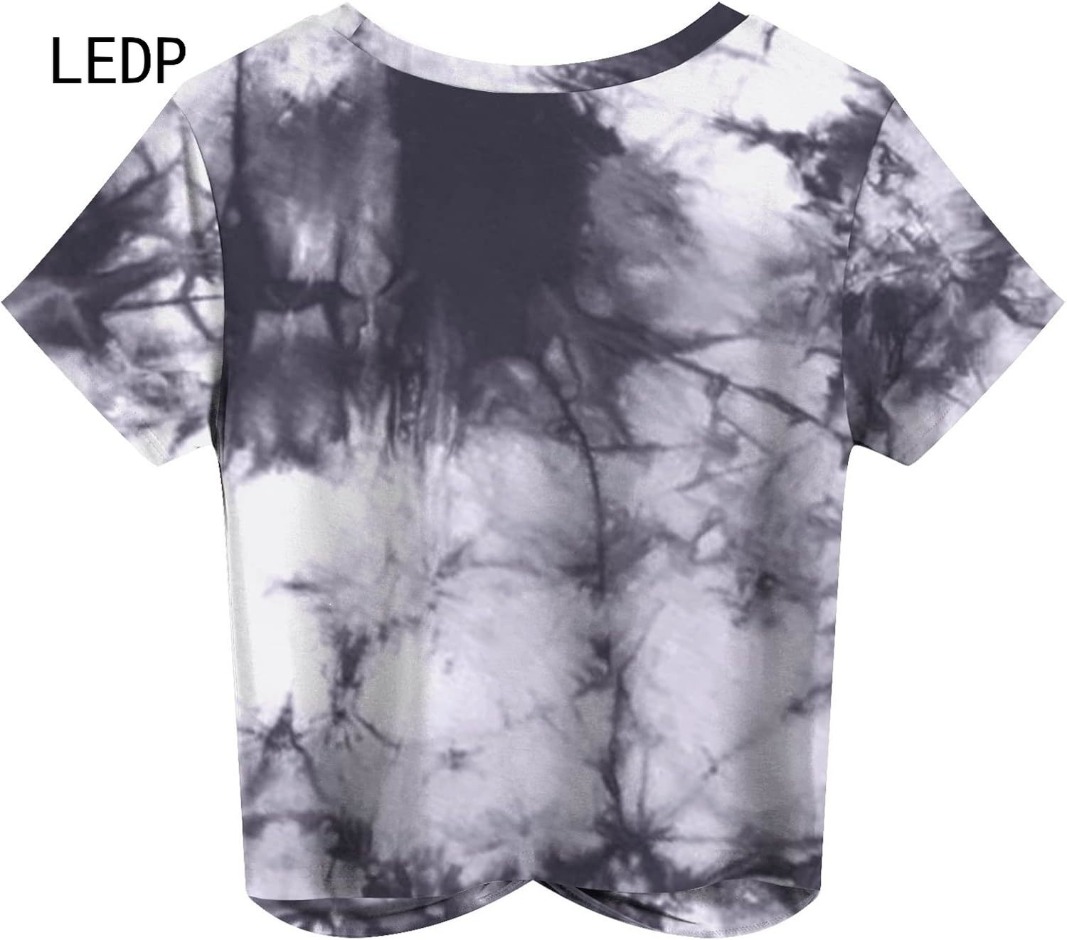 204071 Tech Singularity Black Hole Ice Shirt Large Size Ladies AI Singularity Swallow Tattoo Breathable Ultimate Warning Short Sleeve