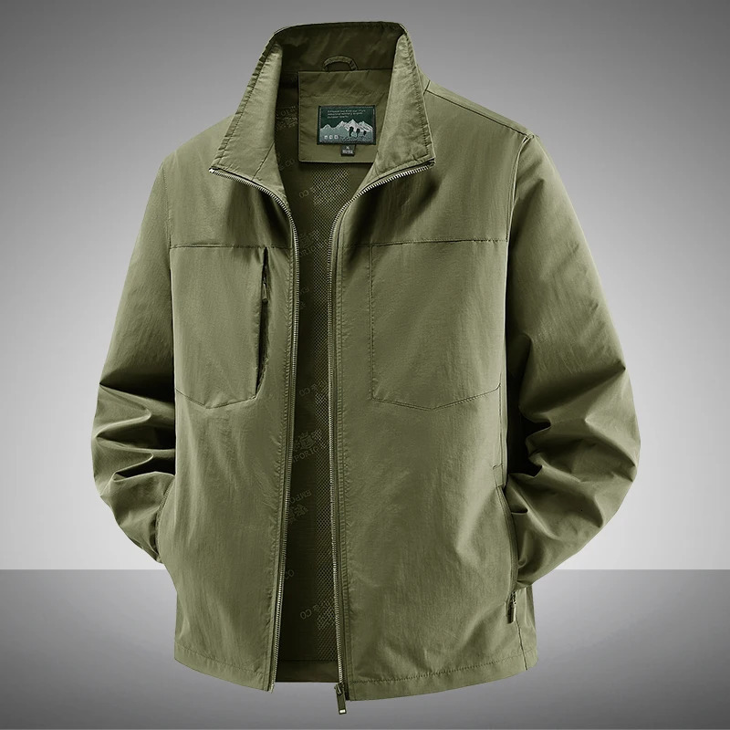 Windproof Outdoor Sports Jacket Versatile Jacket Men Basic Style n Jacket Waterproof Coat Thin Summer Men Jacket 260526BJ