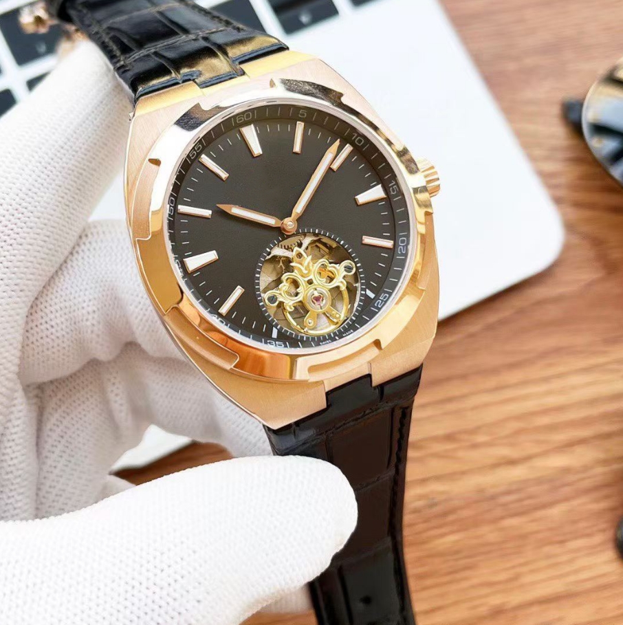 NEW VC Womens mens CHRONOMETREity Automatic movement CONSTANTINity watches Tourbillon luxury stainless steel wristwatch men luminous wear-resistant