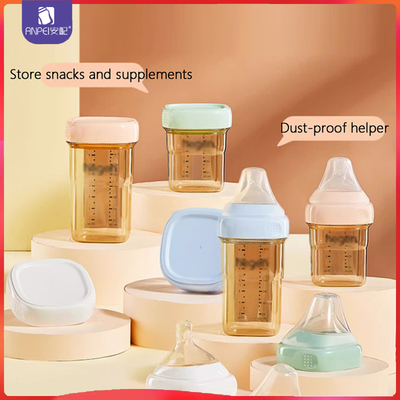 Suitable for hegen bottle accessories, storage box cover/cup cover/handle/dust cover+bottle collar/straw/square bottle universal-image-1107742698