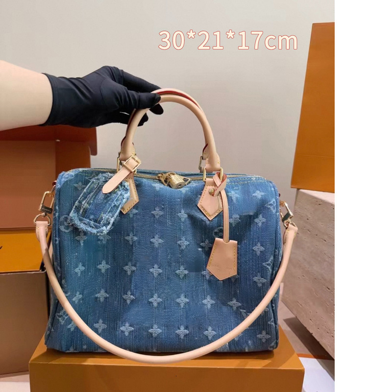 High Quality Soft Leather Printed Boston Bag lvsllys Bag New Design Women Bag Advanced Texture Versatile Fashion Shoulder Crossbody Bag Large and Sm