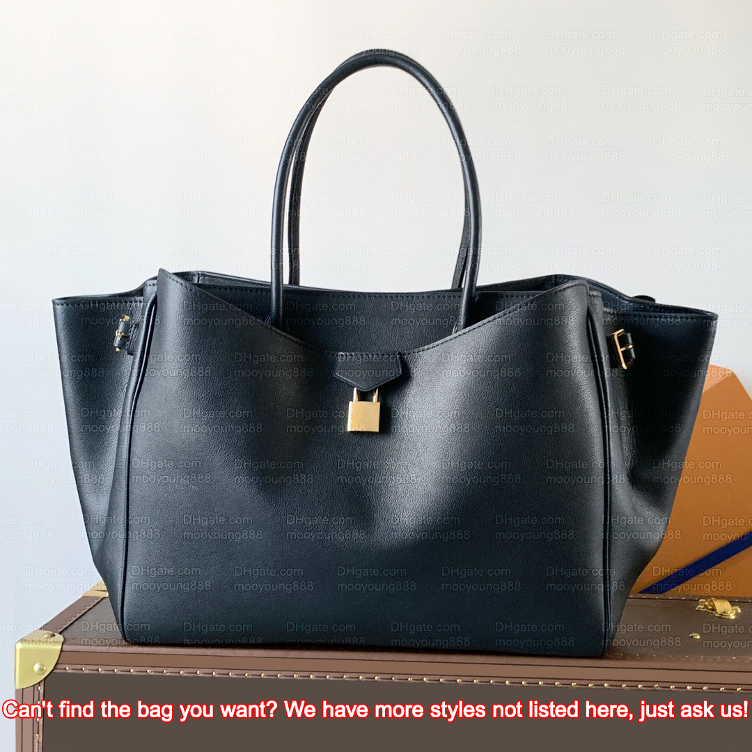 12A Upgrade Mirror Quality Designer Tote Bag Vendome MM Handbags for Women Large Capacity Bags Luxury Leather Bag Black Purse M26338
